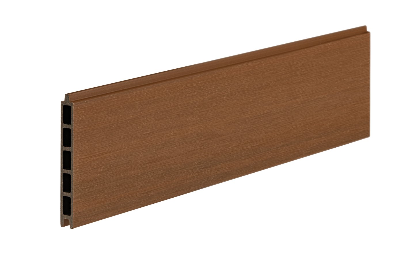 PuraFence™ Classic Composite Fencing Panel Kit – Teak – 1900 mm (Base Plate) - Image 3