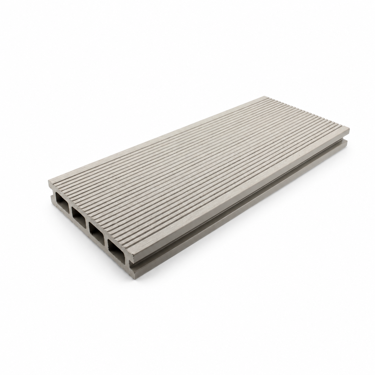 PuraPro™ Square Hole Composite Decking – Silver Ash – 3900 mm - Image 2