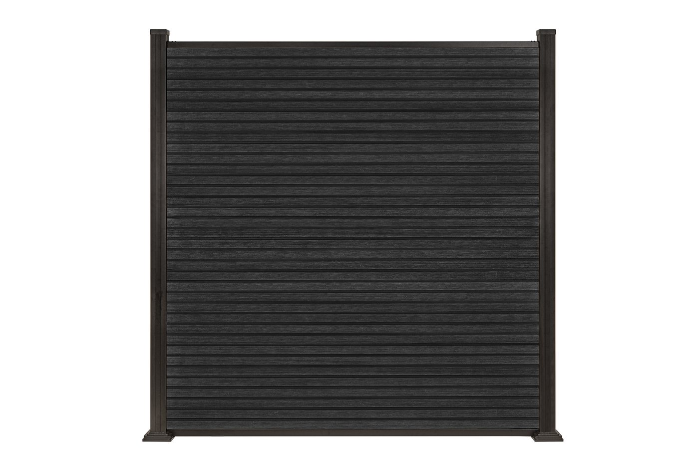 PuraFence™ Royal Slatted Fence Panel Kit – Ebony Black – 1900 mm - Image 2