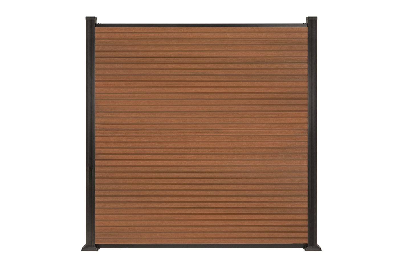 PuraFence™ Royal Slatted Fence Panel Kit – Teak – 1900 mm - Image 2