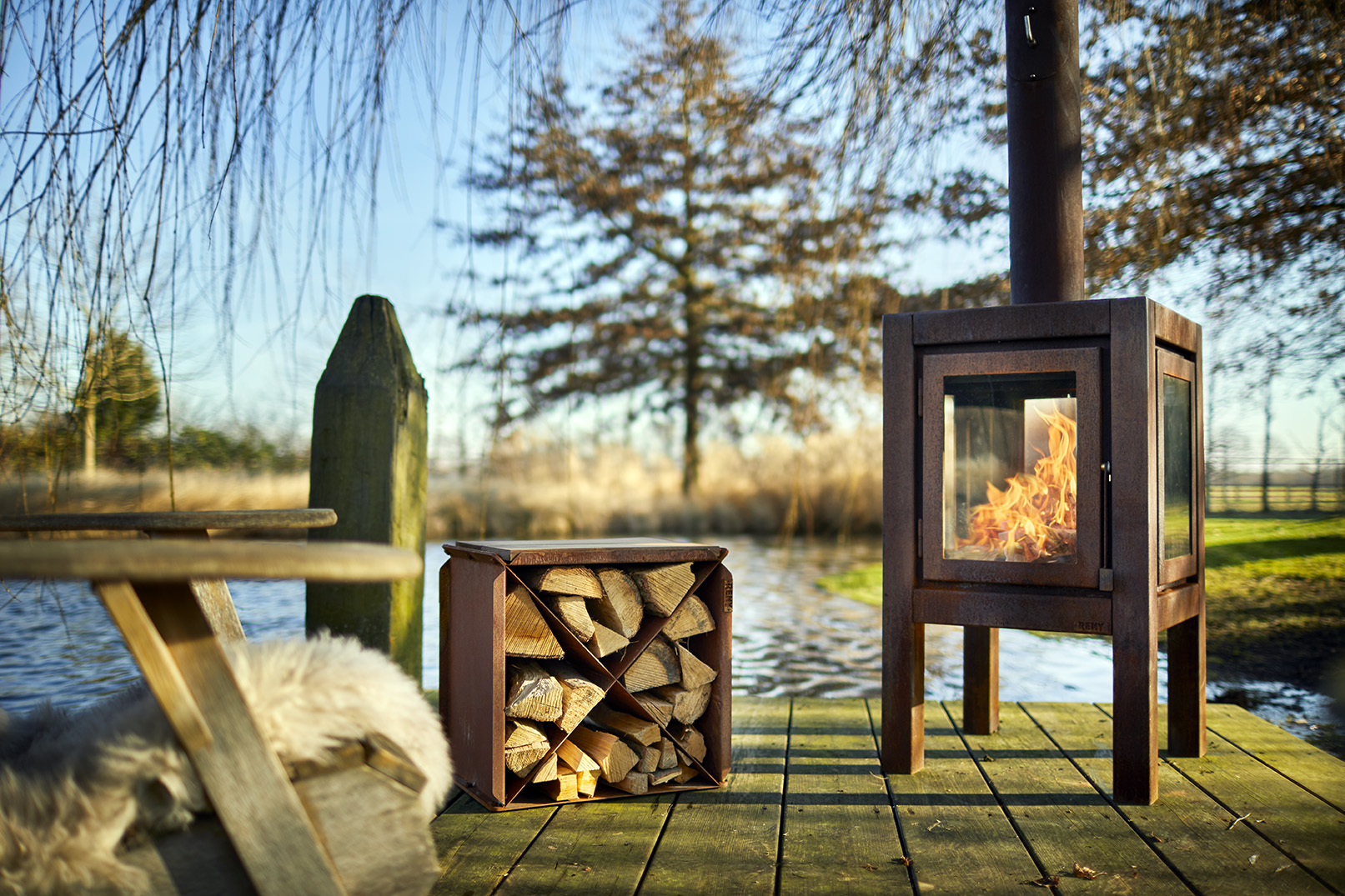 Quaruba XL Fireplace - Image 4