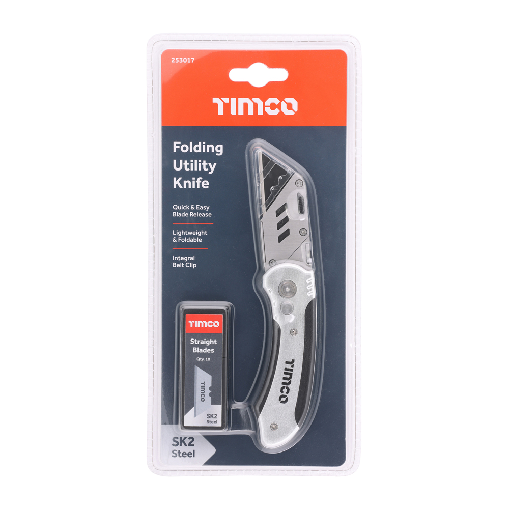 ScrewGrip - Folding Utility Knife & Blades 60 x 19 x 0.6
