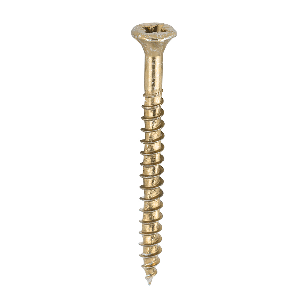 Velocity Premium Multi-Use Screws - PZ - Double Countersunk - Yellow 4.0 x 40
