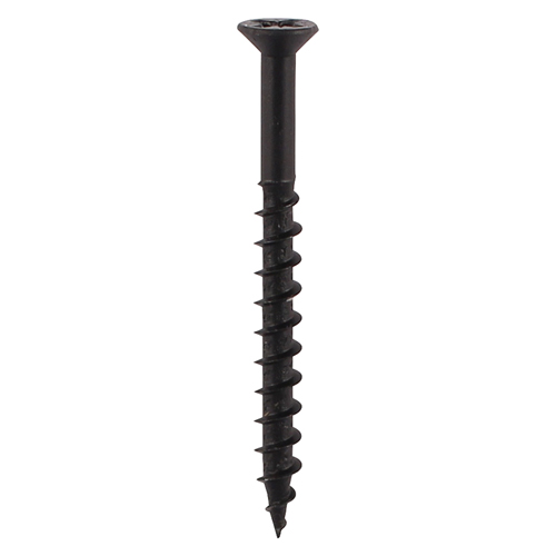 Furniture Carcass Screws - PZ - Black 4.0 x 33