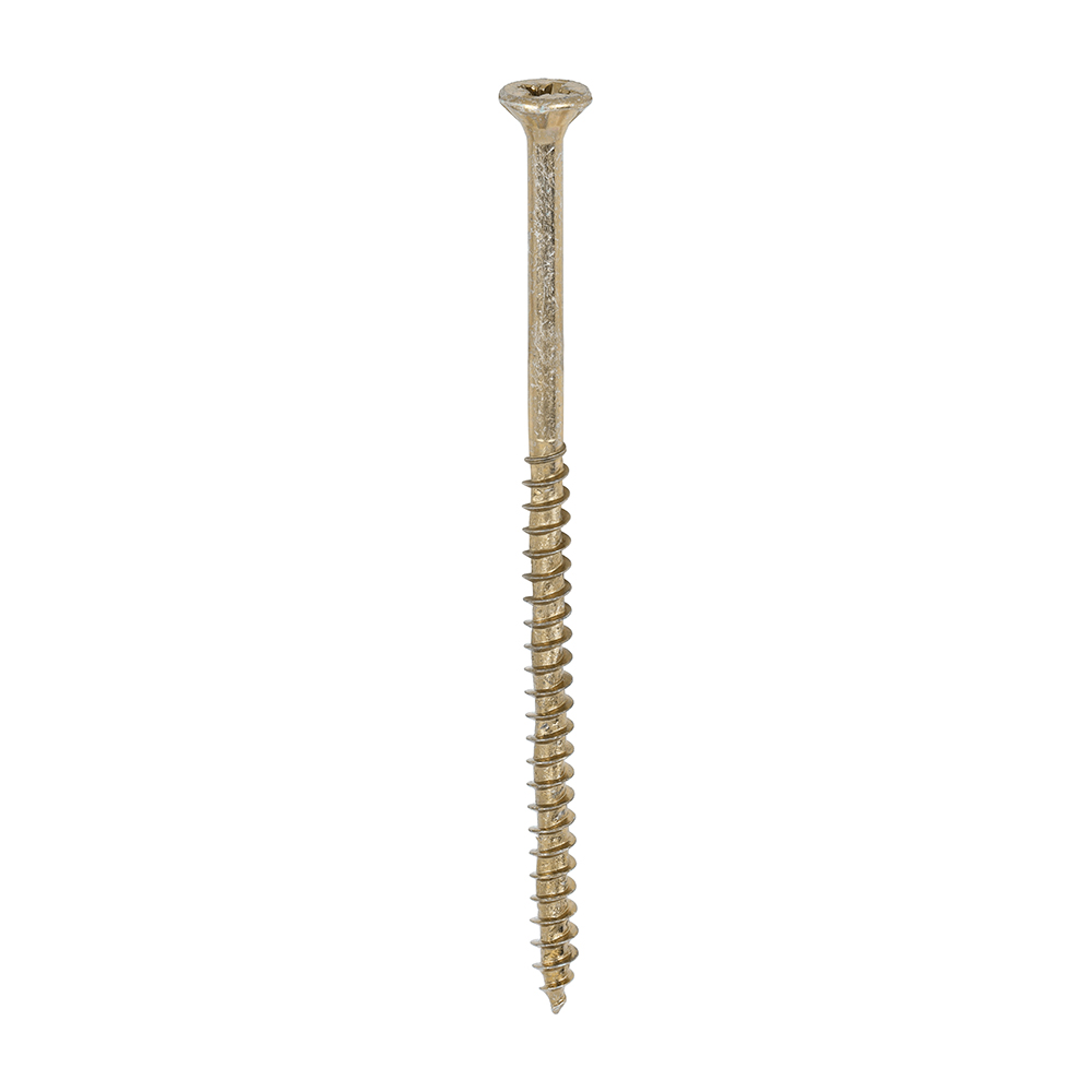Velocity Premium Multi-Use Screws - PZ - Double Countersunk - Yellow 4.0 x 80