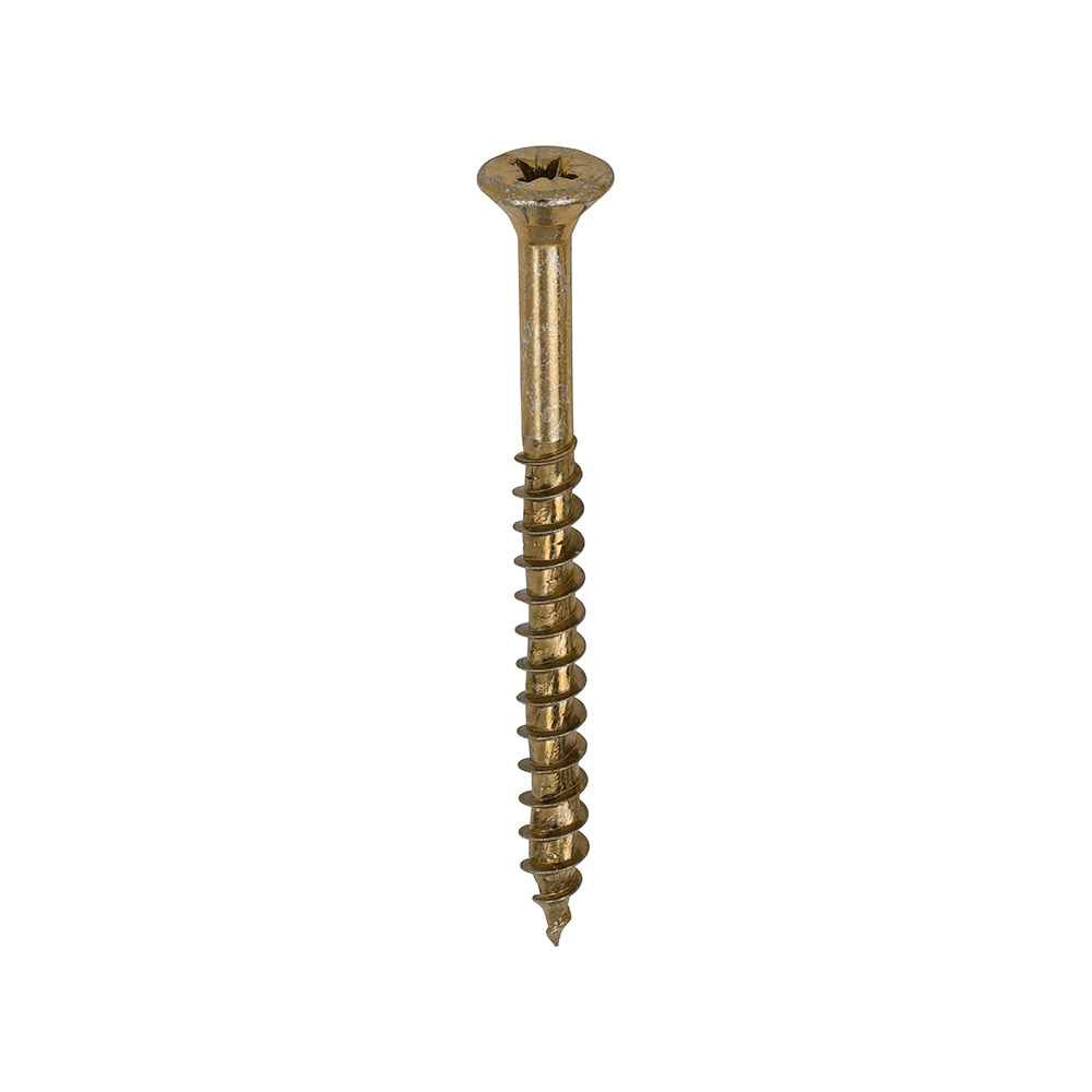 Velocity Premium Multi-Use Screws - PZ - Double Countersunk - Yellow 5.0 x 60
