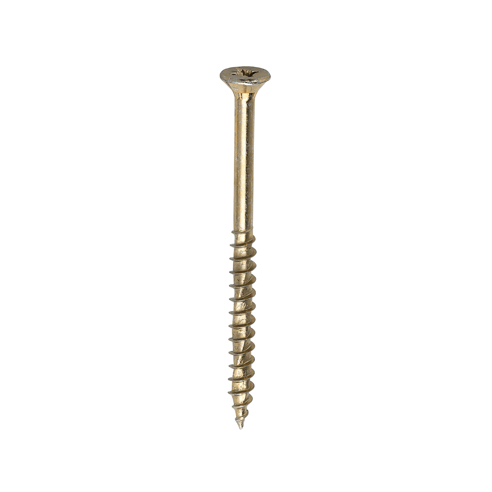 Velocity Premium Multi-Use Screws - PZ - Double Countersunk - Yellow 5.0 x 70