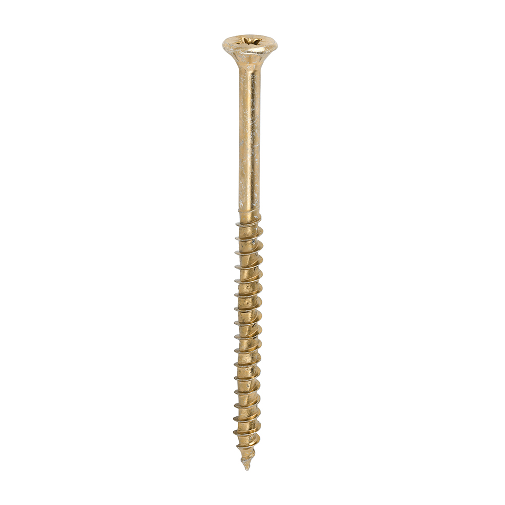 Velocity Premium Multi-Use Screws - PZ - Double Countersunk - Yellow 5.0 x 80