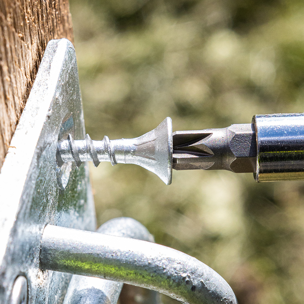 C2 Exterior Strong-Fix - PZ - Double Countersunk with Ribs - Twin-Cut - Silver 6.0 x 40 - 150 pieces - Image 4