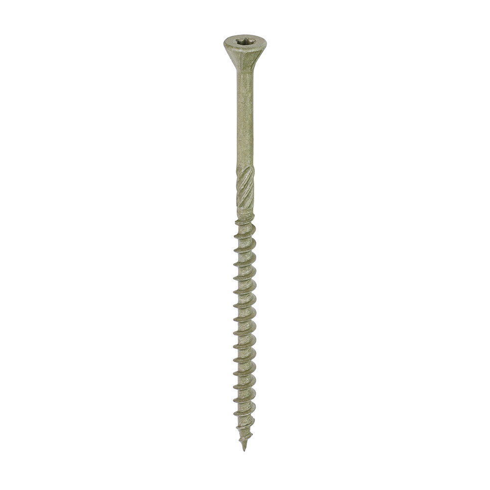 C2 Deck-Fix - TX - Countersunk with Ribs - Twin-Cut - Green 4.5 x 85 ...