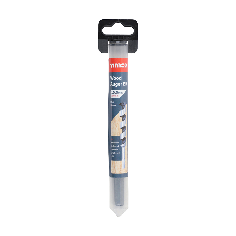 Wood Auger Bit - Hex Shank 10.0 x 100