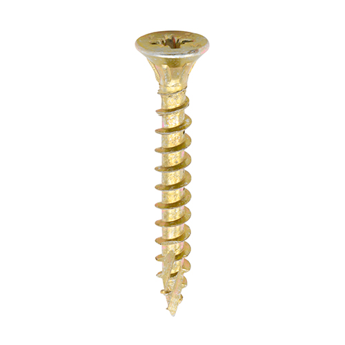 C2 Strong-Fix - PZ - Double Countersunk - Twin-Cut - Yellow 4.0 x 60