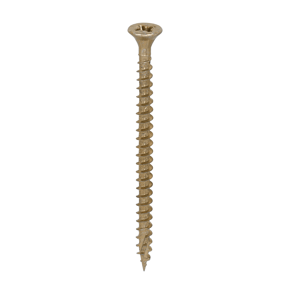 C2 Strong-Fix - PZ - Double Countersunk - Twin-Cut - Yellow 4.0 x 60