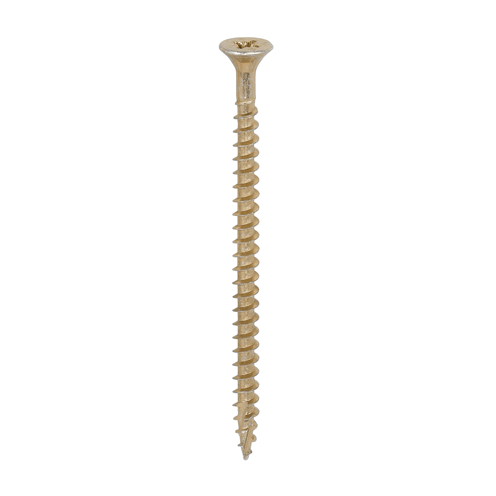 C2 Strong-Fix - PZ - Double Countersunk - Twin-Cut - Yellow 5.0 x 80