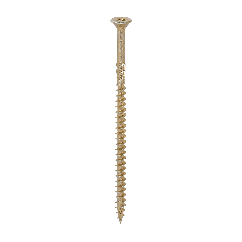 C2 Strong-Fix - PZ - Double Countersunk - Twin-Cut - Yellow 5.0 x 100