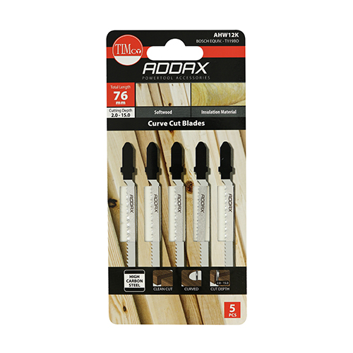 Jigsaw Blades - Wood Cutting - HCS Blades - T119BO T119BO