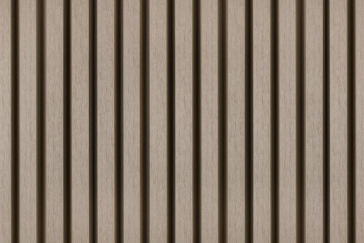 Textured light grey PuraTech 30 Triple Profile Composite Cladding panel in 2900mm.