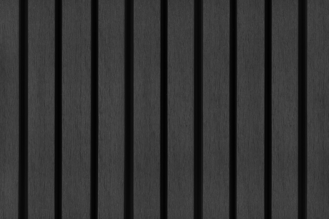 PuraTech™ 55 Double Profile Composite Cladding – Ebony Black – 3900 mm - Image 3