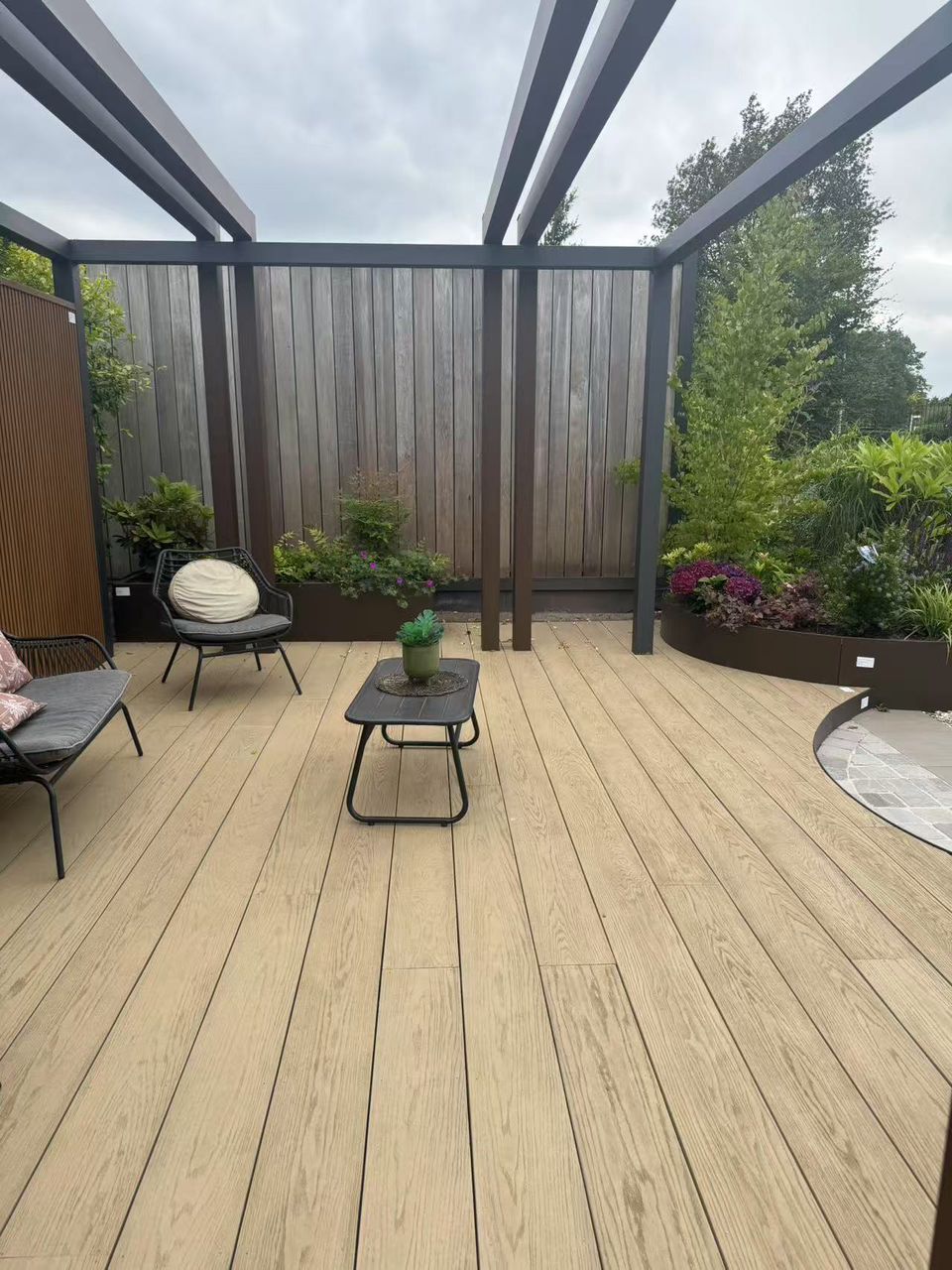 Puraboard™ Solid Composite Decking Board – Refined Grain – Sandstone - Image 4