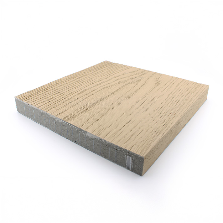 Puraboard™ Solid Composite Decking Board – Refined Grain – Sandstone