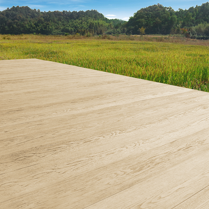 Puraboard™ Solid Composite Decking Board – Refined Grain – Sandstone - Image 2