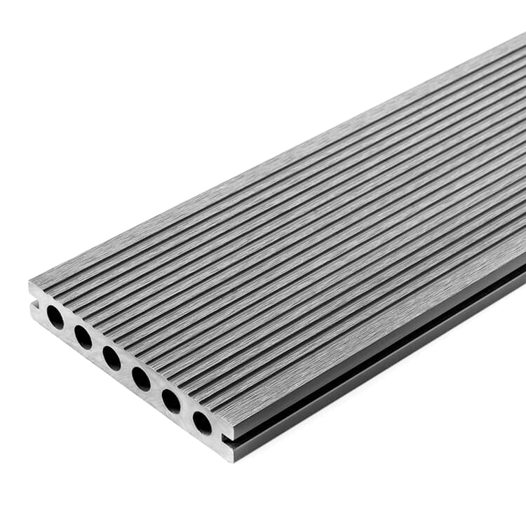 PuraPrime™ Round Hollow Composite Decking – Silver Ash - Image 3