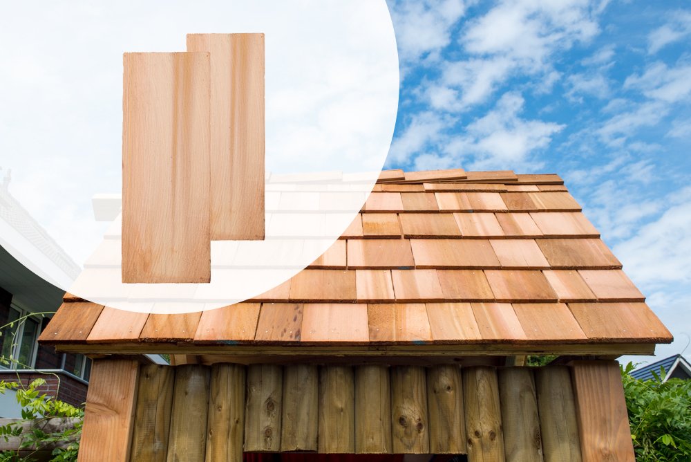 Western Red Cedar Shingles Red Label No 2 Grade - 2.32M2 Bundle - Image 2
