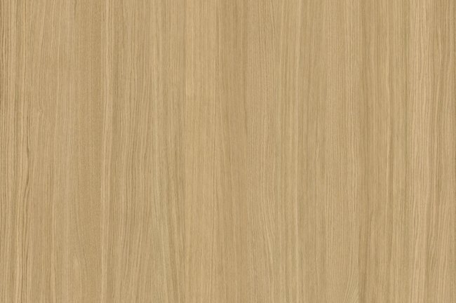 Querkus Adagio oak veneered MDF sheet grain detail showing pale honey colour and fine vertical straight grain
