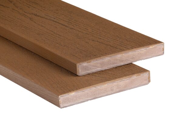 Puraboard decking board, Chestnut, two boards