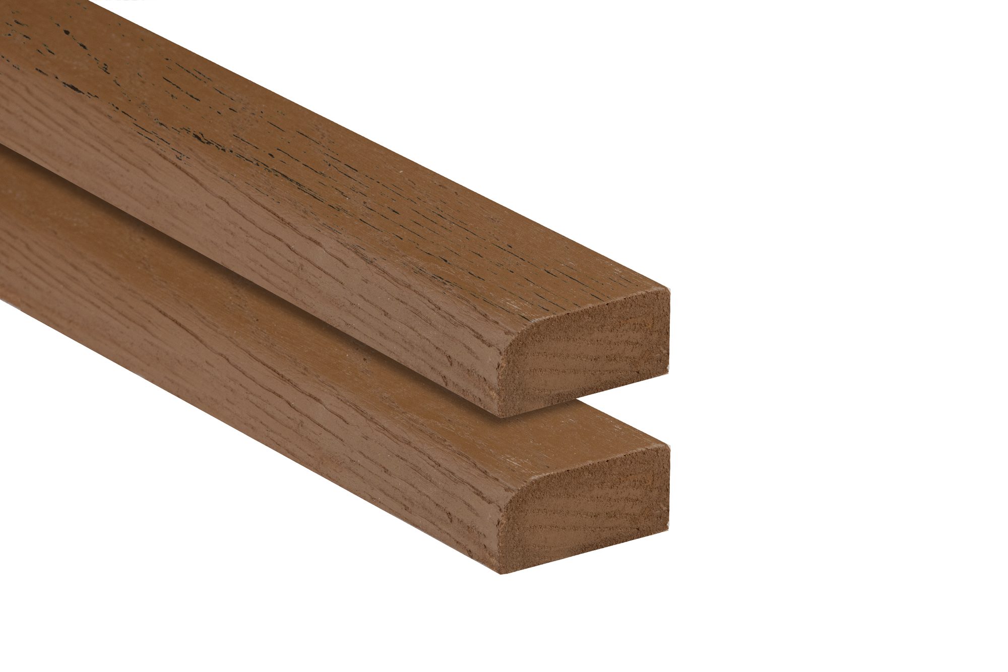 Puraboard flex bullnose trim, Chestnut, two trims