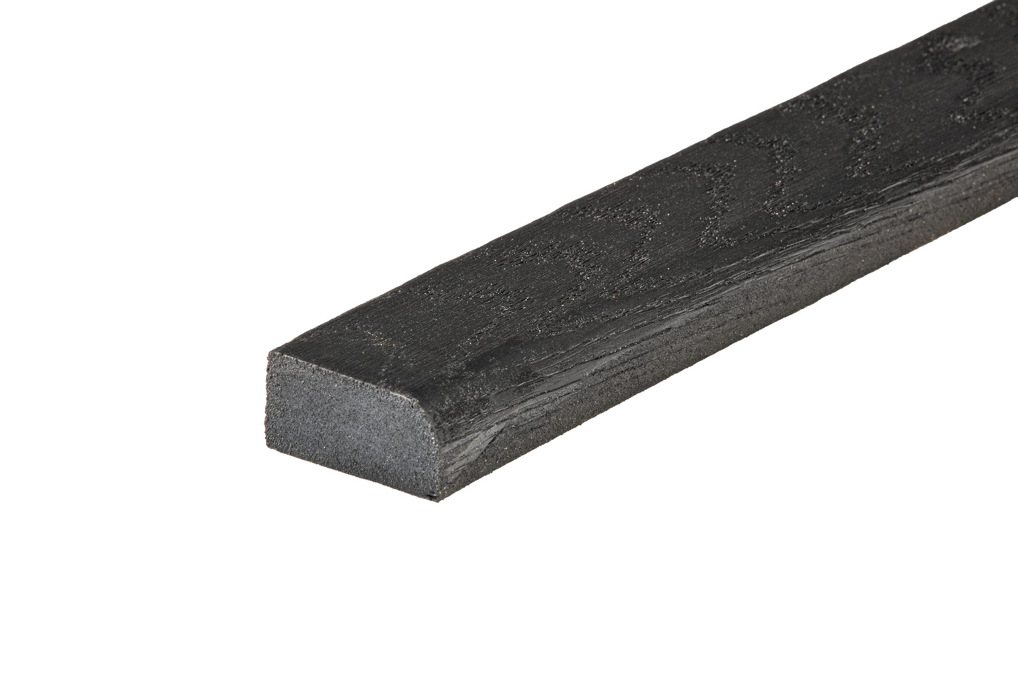 Puraboard flex bullnose trim, Ebony Black, single trim