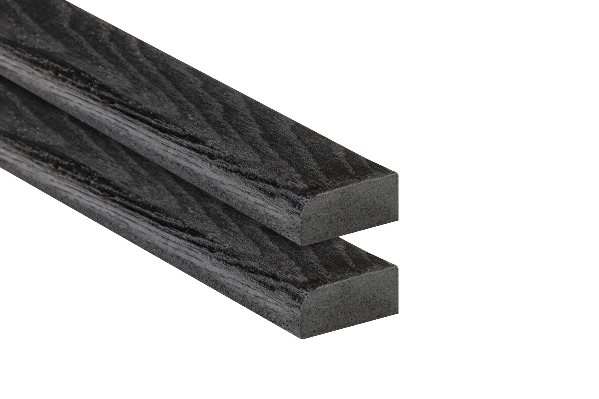 Puraboard flex bullnose trim, Ebony Black, two trims
