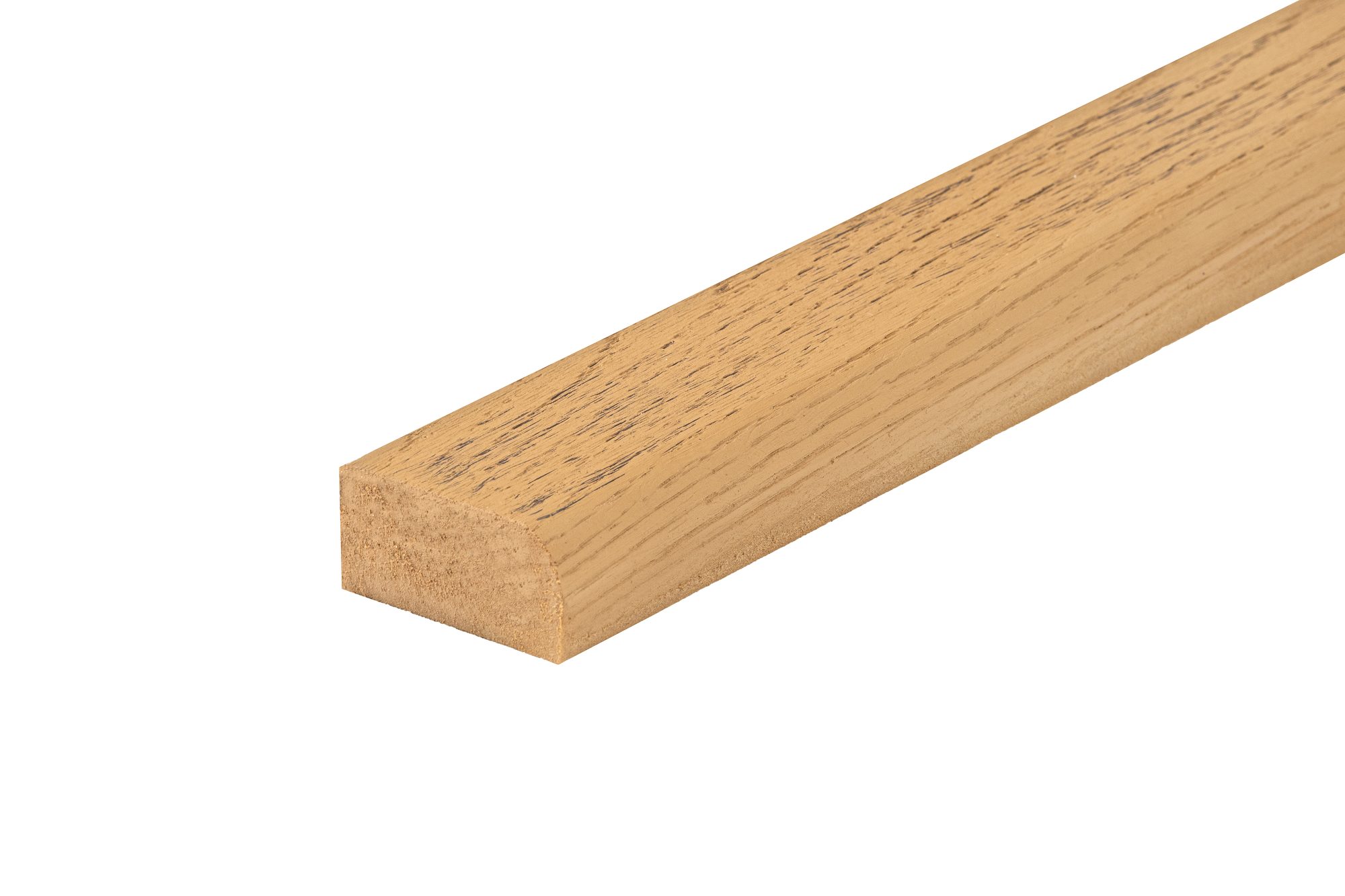 Puraboard flex bullnose trim, Golden Teak, single trim